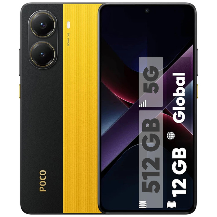 گوشی موبایل شیائومی مدل Poco X7 Pro ظرفیت 512 گیگابایت و رم 12 گیگابایت - گلوبال