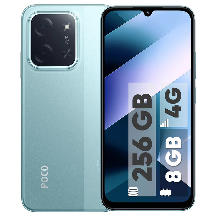 گوشی موبایل شیائومی مدل Poco C85 4G ظرفیت 256 گیگابایت و رم 8 گیگابایت