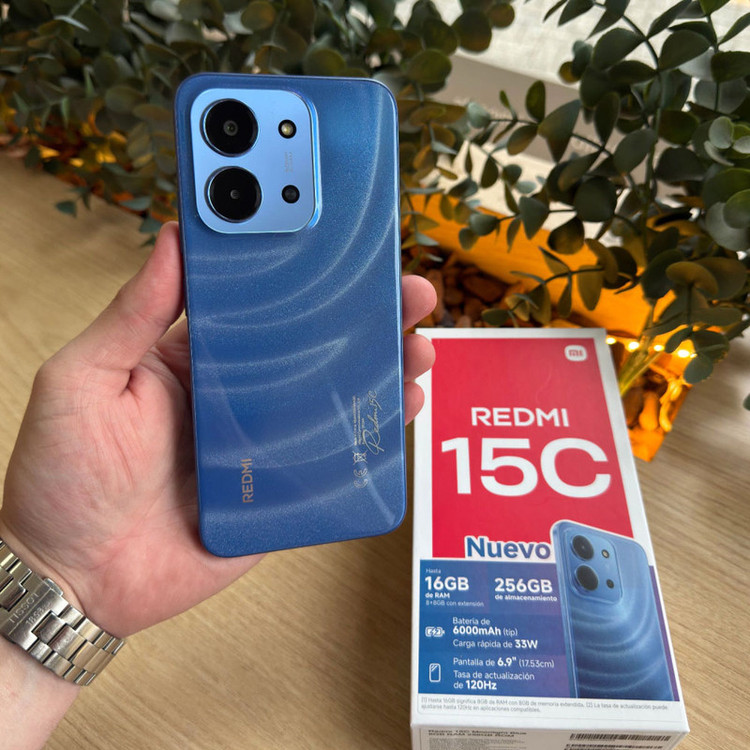 گوشی موبایل شیائومی مدل Redmi 15C 4G ظرفیت 256 گیگابایت و رم 8 گیگابایت