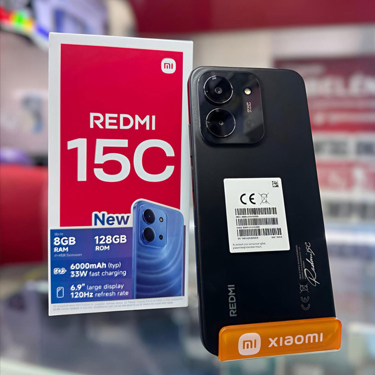 گوشی موبایل شیائومی مدل Redmi 15C 4G ظرفیت 256 گیگابایت و رم 8 گیگابایت